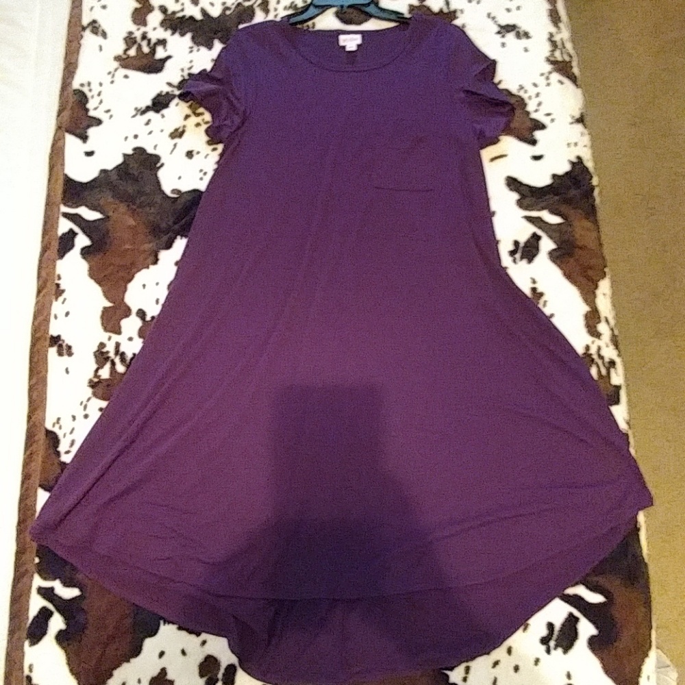 LuLaRoe purple Carly
